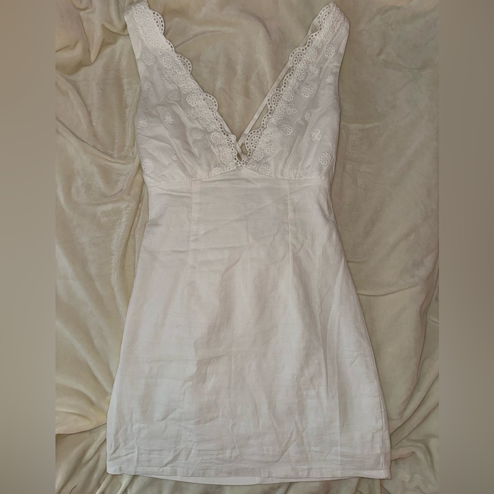 White summer dress from Princess Polly, size US 4.